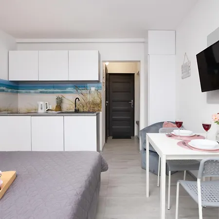 Sea Power Horyzont Apartament Typu Queen Nr 14 Z Balkonem I Tarasem By Noclegi Renters Jastrzebia Gora Exterior photo