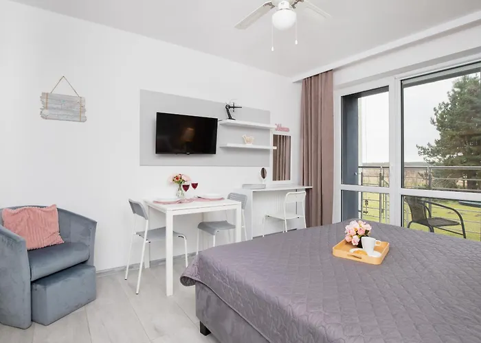 Sea Power Horyzont Apartament Typu Queen Nr 14 Z Balkonem I Tarasem By Noclegi Renters